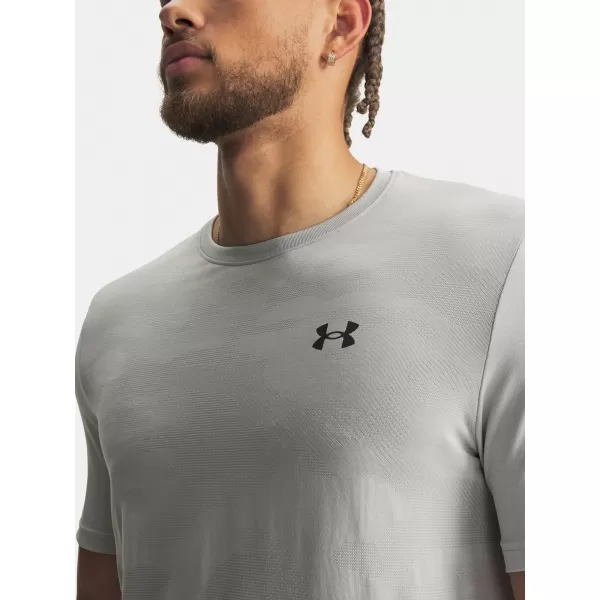 Herren-T-Shirt UNDER ARMOUR VANISH ELITE SMLS SS CAMO 6010589-069 GRAU 
