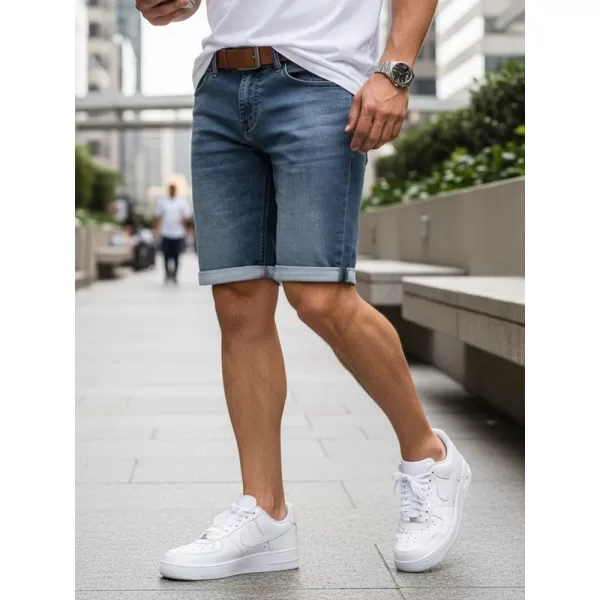  Herrenshorts DSTREET SX2572 BLAU 