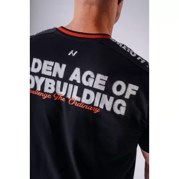  Herren-T-Shirts NEBBIA OLYMPIA MUSCLE COVER 942 SCHWARZ 