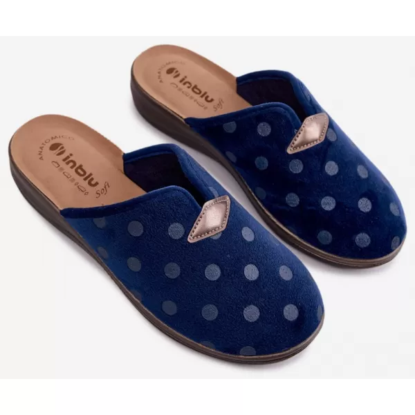  Damenhausschuhe INBLU OD000014 MARINEBLAU 
