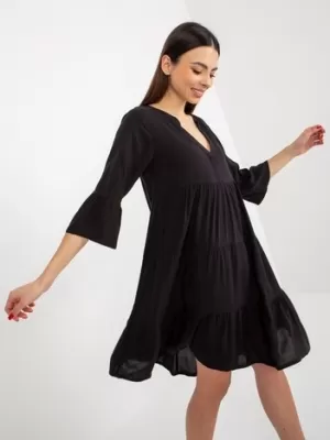 Kleid SUBLEVEL D73761M30214B NOIR