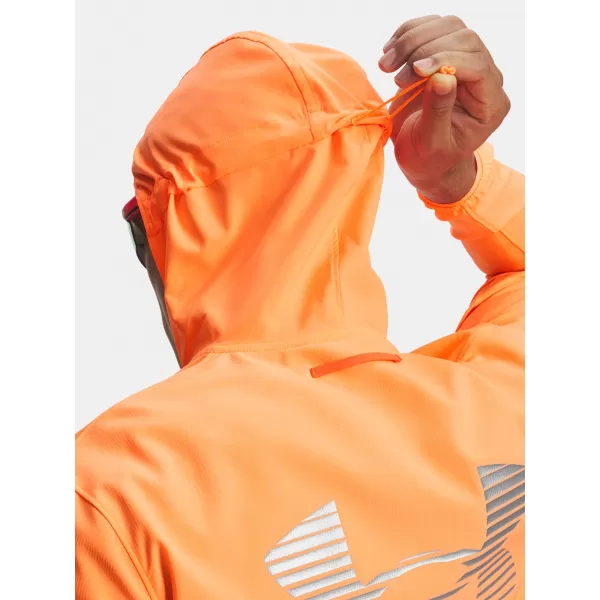  Herrenjacke UNDER ARMOUR UA VELOCITI PRO STORM JACKET 6005897-824 ORANGE 