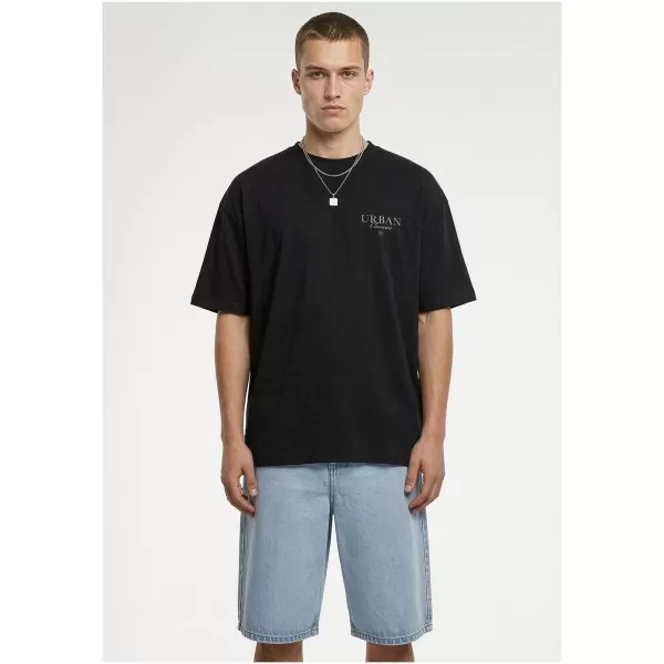  Herren-T-Shirt URBAN CLASSICS TB8755 SCHWARZ 