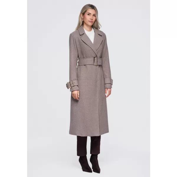  Damenmantel OMBRE OW-CT-E0006 KAFFEEFARBEN 