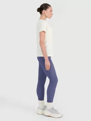 Leggings für Damen 4F WAW25TTIGF237 DENIM