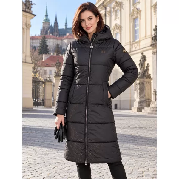  Wintermantel für Damen ALTISPORT IMELDA SCHWARZ 