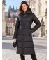 Wintermantel für Damen ALTISPORT IMELDA SCHWARZ
