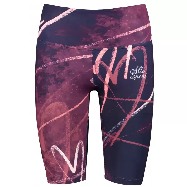  Premium-Overknee-Leggings für Damen (neue Größen) ALTISPORT VOJ/ALW082LEG06 LILA 