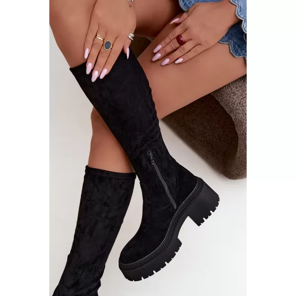  Damenstiefel BOTO 9671A-1 SCHWARZ 