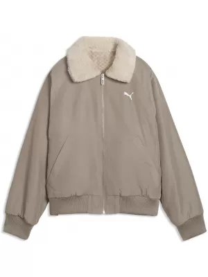 Damenjacke PUMA REVERSIBLE BLOUSON HIGH LOFT LINING JACK 69456681 MAUSGRAU