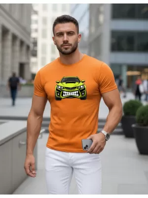 Herren-T-Shirt DSTREET NX5015R-OR ORANGE