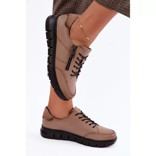  Damen-Stiefeletten VINCEZA 133130 BEIGE 