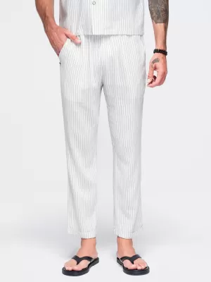 Herrenhosen OMBRE OM-PACP-0311 CREMEFARBEN