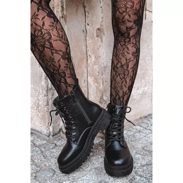  Damen-Stiefeletten BIG STAR SHOES UU274816 SCHWARZ 