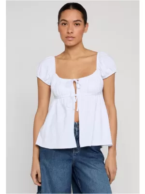 Damen-T-Shirt URBAN CLASSICS TB8177-00220 WEIß