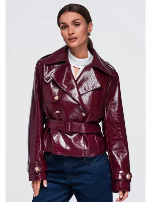 Damenjacke OMBRE OW-JAFL-0144 BURGUND