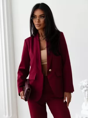 Damen-Set DSTREET AY1246 BURGUND