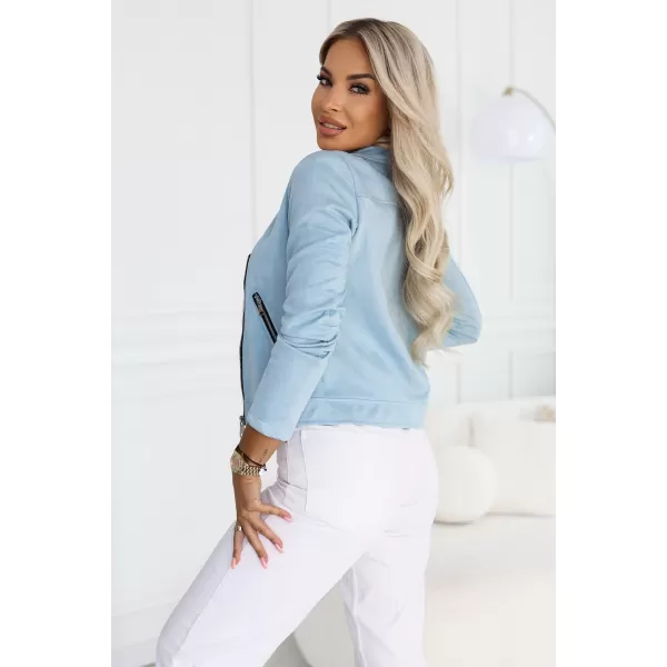  Damenjacke NUMOCO 481-7 TÜRKISBLAU 