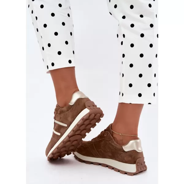  Damen-Sneaker D&A LR62-7101 BEIGE 