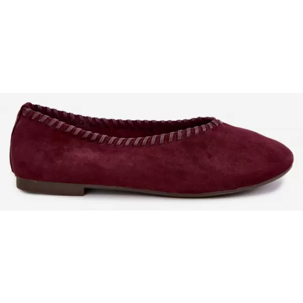  Ballerinas für Damen BOTO 9897 WEIN 