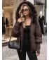 Damenjacke DSTREET TY5993 BRAUN