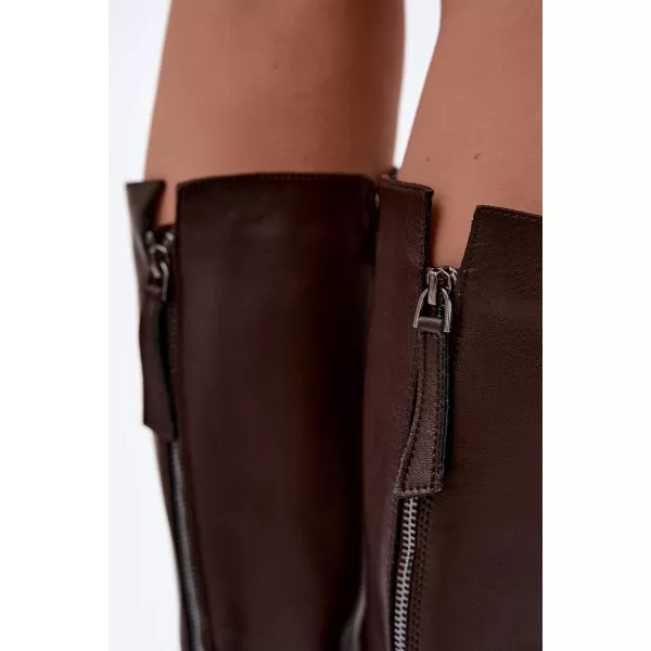  Damenstiefel S.BARSKI JC62-1036 BRAUN 