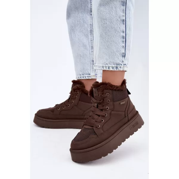  Damenschuhe BIG STAR SHOES UU274168 BRAUNE/BEIGE SCHATTEN 