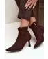 Damen-Stiefeletten BOTO 7107 BRAUN