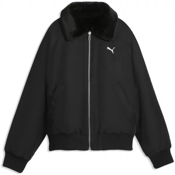  Damenjacke PUMA REVERSIBLE BLOUSON HIGH LOFT LINING JACK 69456601 PUMA SCHWARZ 