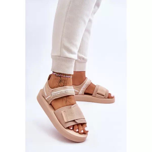  Damensandalen BIG STAR SHOES LL274787 BEIGE 