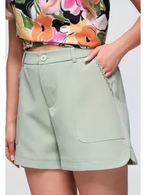 Damen-Shorts OMBRE OW-ST-E0009 HELLGRÜN
