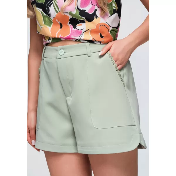  Damen-Shorts OMBRE OW-ST-E0009 HELLGRÜN 