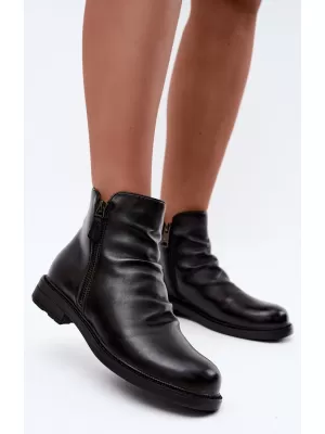 Damen-Stiefeletten VINCEZA 58683 SCHWARZ