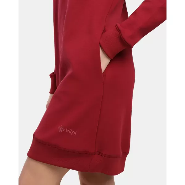  Damen-Sweatshirt KILPI HEYDEN-W 1L0209KI DUNKELROT 