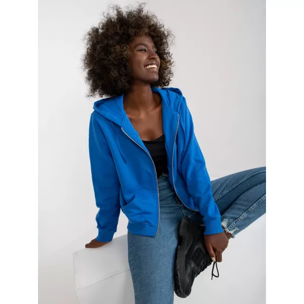  Damen-Sweatshirt BASIC FEEL GOOD B-002.06 DUNKELBLAU 
