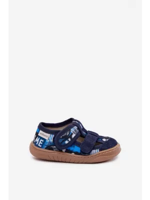 Barfußsandalen für Kinder MILAMI BF10/BR-31 BLAU