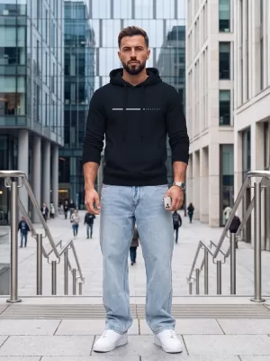 Herren-Sweatshirt DSTREET NX5128BX-25-09 DUNKELBLAU