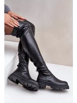 Damenstiefel BOTO 1987-H18 SCHWARZ