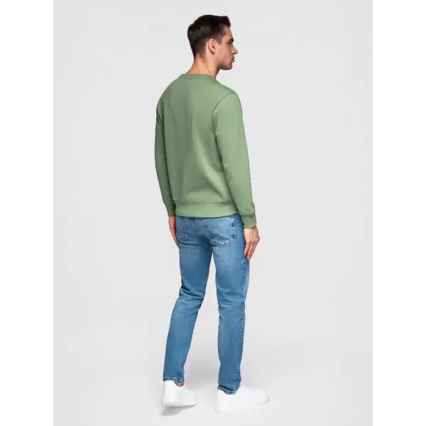  Herren-Sweatshirt OMBRE OM-SSBN-0271 GRÜN 