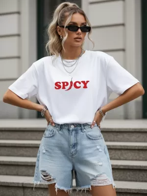 Damen-T-Shirt DSTREET NX9004RY-WH-O WEIß