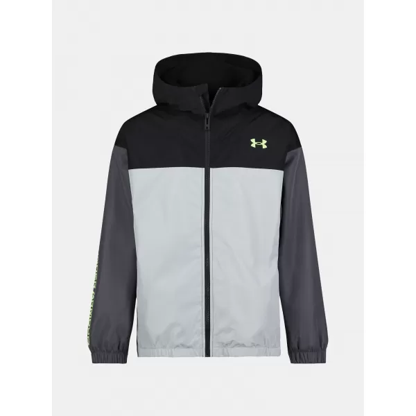  Jacke für Jungen UNDER ARMOUR UA MANATAUG WINDBREAKER UJFIM67F-021 GRAU 