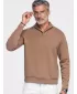 Herren-Sweatshirt OMBRE OM-SSNZ-0262 BRAUN