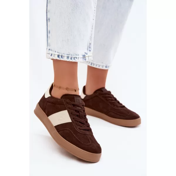  Damen-Sneaker BIG STAR SHOES UU274008 BRAUN/BEIGE 
