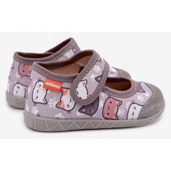  Kinderhausschuhe MILAMI 111/BR-34 GRAU 