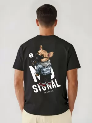 Herren-T-Shirt DSTREET NX4009R-BK-O SCHWARZ