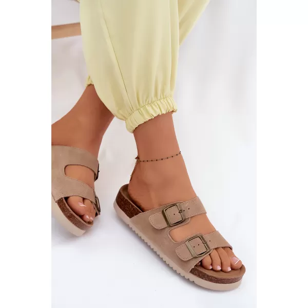  Damenhausschuhe BOTO 2832 KHAKI 