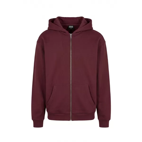 Herren-Sweatshirt URBAN CLASSICS TB7284-00606 BURGUND 