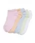 Socken URBAN CLASSICS TB1470-22224 BLUSHED ROSE/ZARTES APRICOT/GEFRIERBLAU/HELLES MINT/WEIß