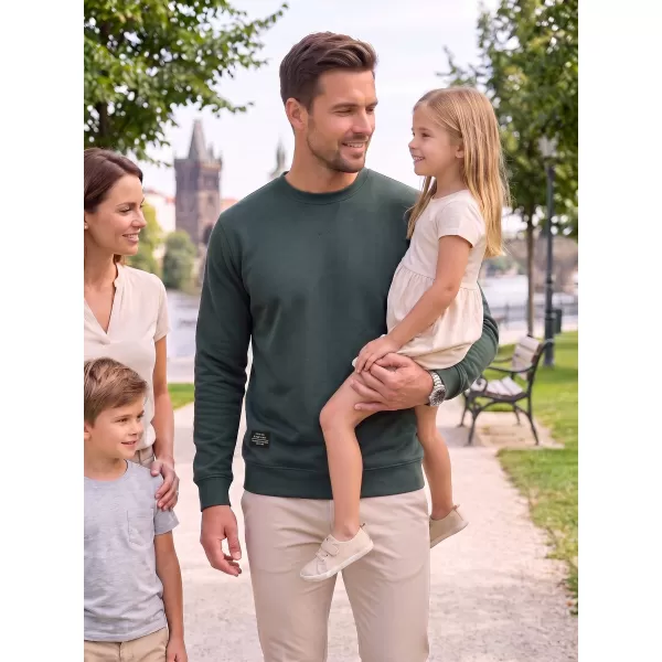  Herren-Sweatshirt ALTISPORT NP/ALMST43001 FLASCHENGRÜN 