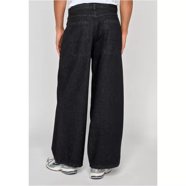  Herrenhosen URBAN CLASSICS TB8033 SCHWARZ GEWASCHEN 